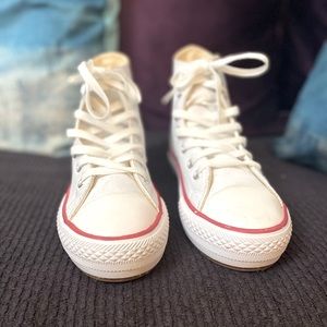 Vegan Leather High Top Converse